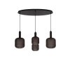 Lucide lights ELOISE pendant light black, 4-light sources