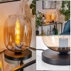 Apedo table lamp Amber, clear, 1-light source