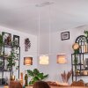 Alera hanging light, pendant light white, 3-light sources