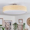 Foggia ceiling light matt nickel, 3-light sources