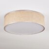 Foggia ceiling light matt nickel, 3-light sources