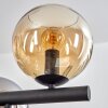 Gastor hanging light, globe light, pendant light Amber, 10-light sources