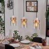 Hasvik hanging light, pendant light white, 3-light sources