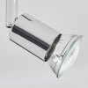 Ilaro ceiling light, ceiling spotlight chrome, 2-light sources