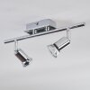 Ilaro ceiling light, ceiling spotlight chrome, 2-light sources