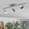 Ilaro ceiling light, ceiling spotlight chrome, 3-light sources