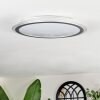 Arima ceiling light LED grey, white, 1-light source