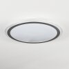 Arima ceiling light LED grey, white, 1-light source