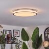 Anora ceiling light LED copper, white, 1-light source