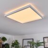 Xarel ceiling light, Panel LED white, 1-light source