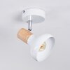 Alyra ceiling light, ceiling spotlight white, 1-light source