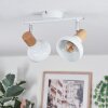 Alyra ceiling light, ceiling spotlight white, 2-light sources