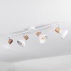 Alyra ceiling light, ceiling spotlight white, 4-light sources