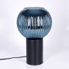 Koyoto globe light, desk lamp, table lamp 20 cm blue, 1-light source