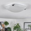 Balan ceiling light white, 1-light source