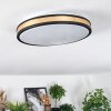 Kirtland ceiling light LED gold, black, 1-light source