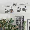 Ailer ceiling light, ceiling spotlight chrome, 4-light sources