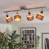 Ailer ceiling light, ceiling spotlight chrome, 4-light sources