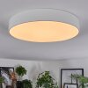 Diagonal ceiling light LED white, 1-light source, Remote control