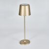 Belece Outdoor table lamp, table lamp LED gold, 1-light source