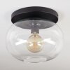 Apedo ceiling light, globe light clear, 1-light source