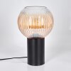 Koyoto globe light, desk lamp, table lamp 20 cm Amber, clear, 1-light source