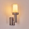 Beira outdoor wall light, wall light matt nickel, 1-light source