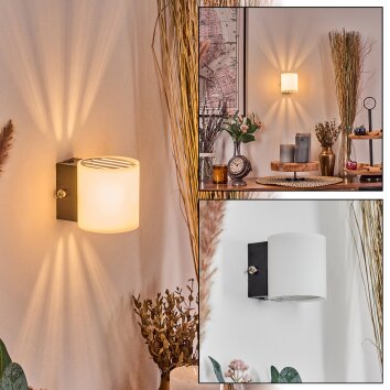 Bamako Up & Down Light, wall light LED black, 1-light source