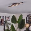 Arlan ceiling light LED black, 2-light sources