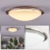 Brena ceiling light LED matt nickel, 1-light source