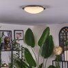 Brena ceiling light LED matt nickel, 1-light source