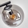 Gastor ceiling light, globe light Smoke-coloured, 3-light sources