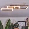 Brina ceiling light LED brown, gold, 1-light source