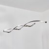 Radogna hanging light, pendant light LED silver, 2-light sources