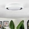 Kaas ceiling light LED black, white, 1-light source