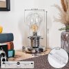 Tryan desk lamp, table lamp chrome, 1-light source