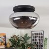 Mertola ceiling light, globe light Smoke-coloured, 1-light source