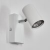 Gesteira wall light, wall spotlight white, 1-light source