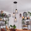 Kigali hanging light, pendant light black, 3-light sources