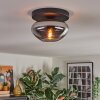 Mertola ceiling light, globe light Smoke-coloured, 1-light source