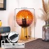 Maiorca table lamp orange, black, 1-light source