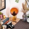 Maiorca table lamp orange, black, 1-light source