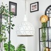 Ceira hanging light, pendant light white, 1-light source