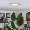 Finsrud ceiling light LED chrome, 1-light source