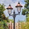 Gascon outdoor light, lamp post, path light black, 2-light sources