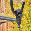 Gascon outdoor light, lamp post, path light black, 2-light sources