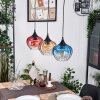 Ballebro hanging light, pendant light black, 3-light sources