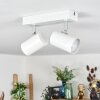 Gesteira ceiling light, ceiling spotlight white, 2-light sources