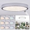 Ciron ceiling light LED silver, 1-light source, Remote control