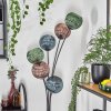 Koyoto floor lamp blue, green, coppery, 6-light sources